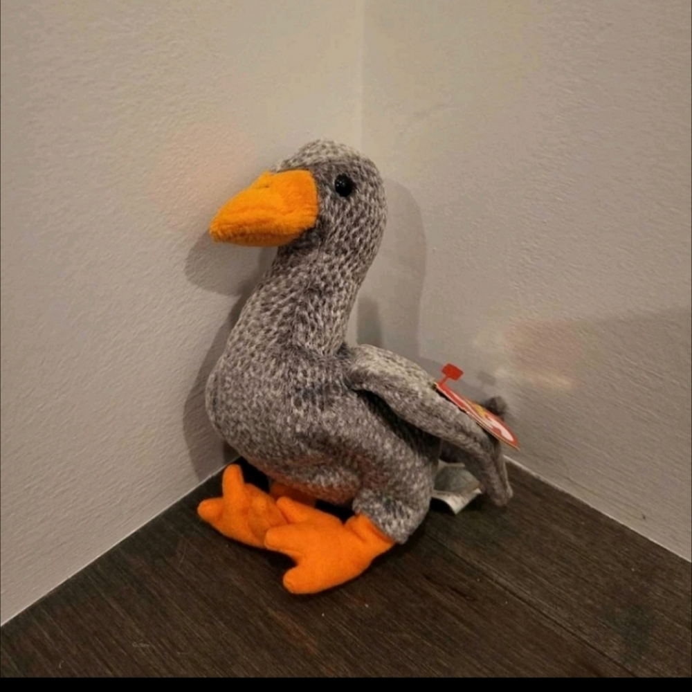 🍀4 FOR $15 NWT NWT Beanie Baby Honks the Duck